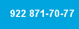 922 871-70-77